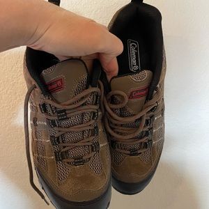 🔴 EUC! Coleman Leather Hiking Boots - Mens 8/Women’s 9.5